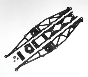 SOPORTE XTREME RACING FIBRA DE CARBONO 1/24 RANURA COCHE ARRASTRE CHASIS XTR20024 - Imagen 1 de 1