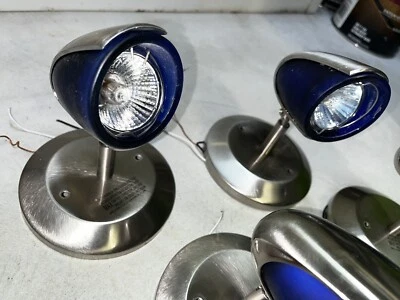 Lote de 4 accesorios de techo Portfolio serie Alio 119737 GU10 base azul 12399 Foto 1 de 4