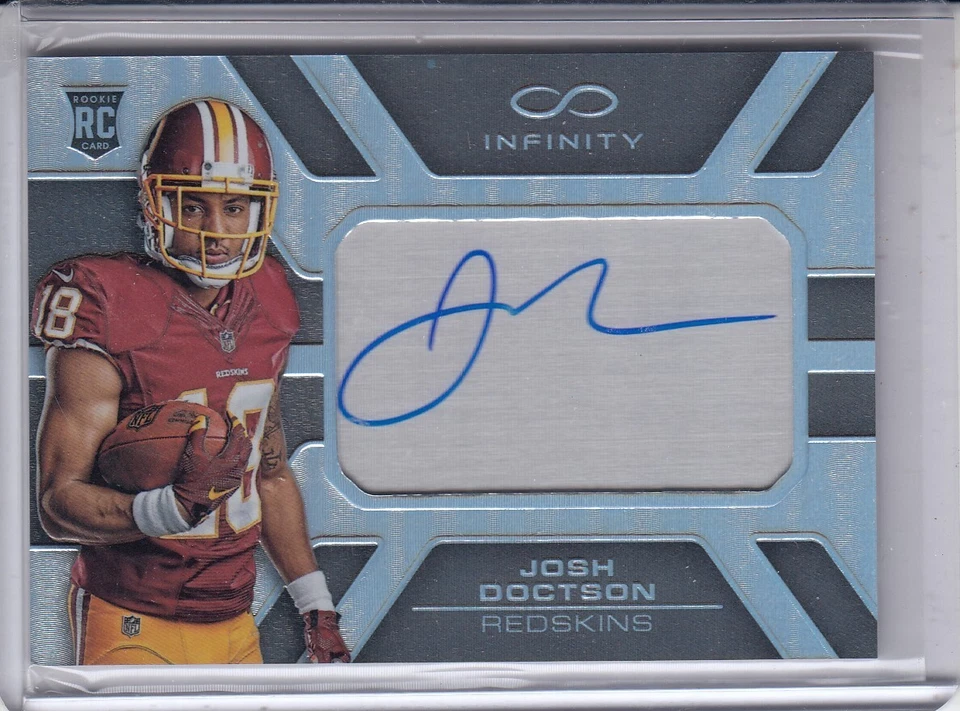JOSH DOCTSON 2016 Panini Infinity Autograph #187 RC 61/288 Redskins - Image 1 of 2