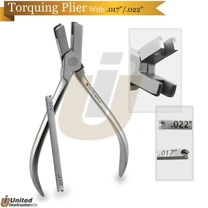 Orthodontic Torquing Plier With Key .017''/.022'' Arch Placement Torque Bending - Picture 1 of 3