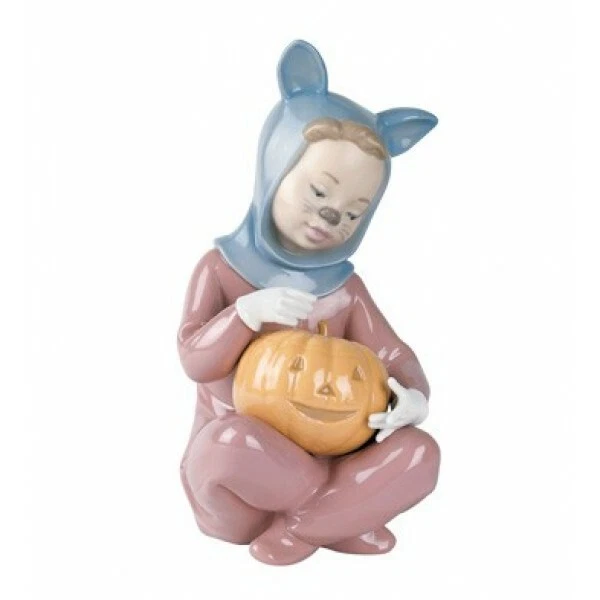 Statua La Notte di Halloween - 02001405  Nao di Lladro' NUOVO E ORIGINALE - Immagine 1 di 1