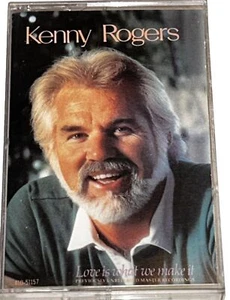 Kenny Rogers Love Is What We Make It Country Music Album Cassette 1R22 - Picture 1 of 4