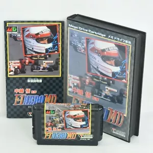 F1 HERO NAKAJIMA SATORU Mega Drive Sega 5253 md - Picture 1 of 6