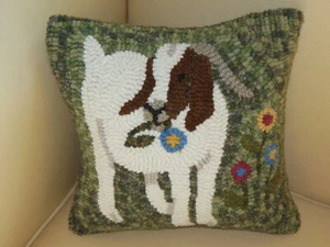 Goat Rug Hooking Paper Pattern - Prairie Road Designs - Picture 1 of 3