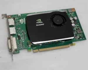 nVidia Quadro FX580, 512GB GDDR3, 128 BIT PCI-E, DVI, Dual Display Port, WORKING - Picture 1 of 4