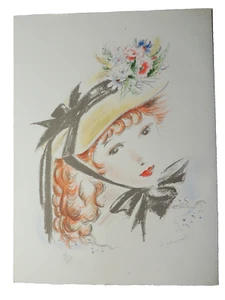 André Dignimont. Lithographie originale signée et numérotée au crayon. 1946 - Picture 1 of 2