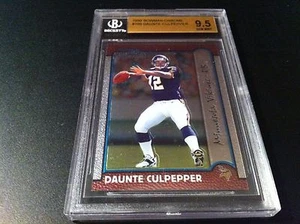 Daunte Culpepper 1999 Bowman cromado novato BGS 9,5 gema como nuevo - Imagen 1 de 1
