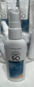 Bath & Body Works AT THE BEACH SPF 50 Sunscreen Spray Travel Size 1.8oz NEW - Picture 1 of 3