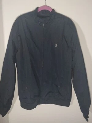 Chaqueta con cremallera azul marino French Connection para hombre talla X-grande Foto 1 de 4