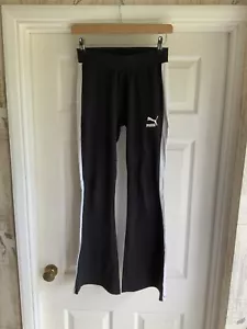 Puma Ladies Black High Waisted Pull On Flared Leggings Size S - RRP £35 - Picture 1 of 4