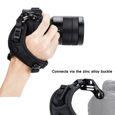 Soft Hand Grip Wrist Strap for Canon EOS RP R R5 R6 R7 R10 Rebel T8i T7 T6s T6i - Image 1 of 4