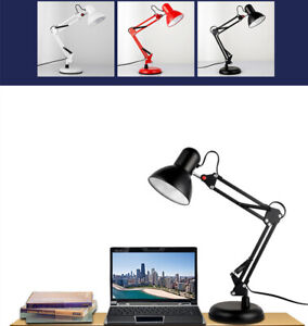 Retro Schreibtischlampe Gelenkarm Lamp Tischlampe Bürolampe Arbeitsplatzleuchte