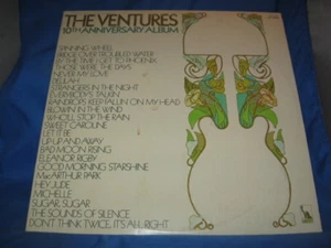 THE VENTURES - 10TH ANNIVERSARY ALBUM LIBERTY RECORDS 2-LP GATEFOLD [INV-26] - Picture 1 of 4