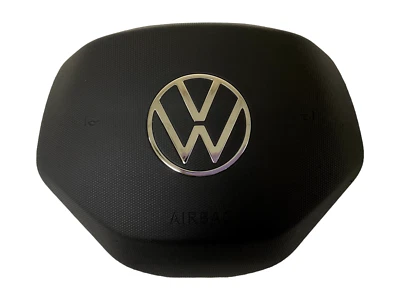 2021 2022 2023 Volkswagen ID.4 driver wheel airbag BLACK 11K.880.201.E - Image 1 of 3