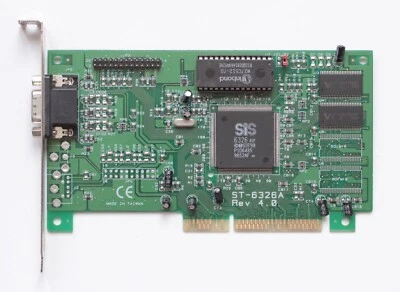 AGP Videocard - Acorp ST-6326A - 4 МБ - SiS 6326AGP - TESTED - image 1 of 2