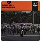 World 350cc Championship- Racing Motorcycle Group Edito Service Auto Rally Card