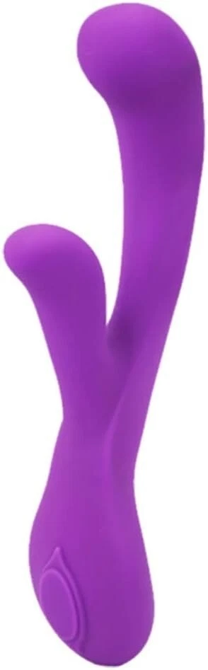 Vibrador de clítoris estilo conejo doble punto G orquídea 9x juguete sexual para mujer  Foto 1 de 4