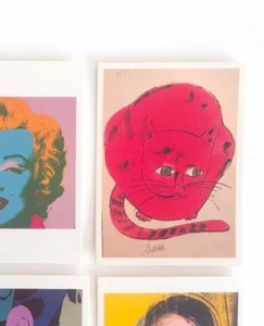 ANDY WARHOL 25 KATZEN NAMENS SAM 1995 ACME STUDIOS WARHOL FOUNDATION BILDENDE KUNST - Bild 1 von 7