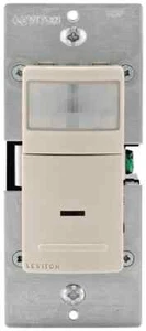 Leviton Single Pole Motion Sensor Light Switch DOS02-1LT , Light Almond - Picture 1 of 2