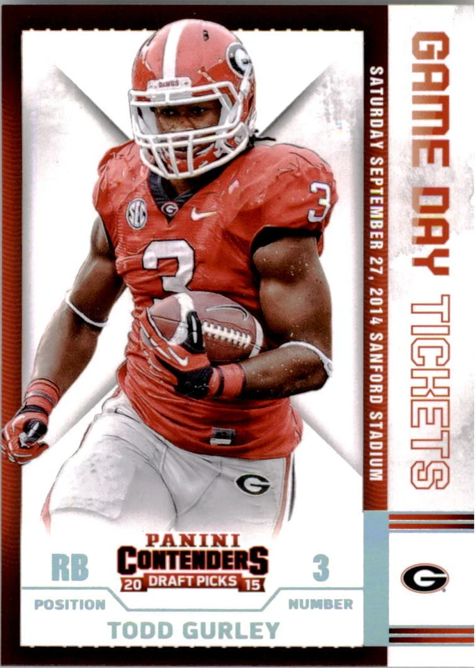 2015 Panini Contenders Draft Picks Game Day Tickets Singles - You Pick - Image 1 of 1