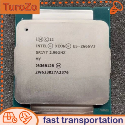 Intel Xeon E5-2666 V3 10 Core SR1Y7 135W 2.9Ghz Socket LGA 2011-3 CPU Processor - Image 1 of 2