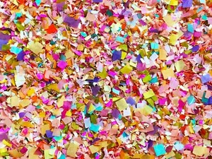 Bright Floral Multicolored Confetti Biodegradable Wedding Confetti Mix Party ... - Picture 1 of 4