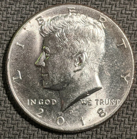 2018-D Kennedy Half Dollar Cover