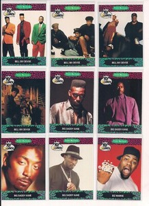 1991 Pro-Set Yo! MTV Raps Music Trading Cards U Pick / Choose From List / bx27