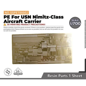 SSMODEL SSPE700002 1/700 Model Upgrades PE For USN Nimitz-Class Aircraft Carrier - Picture 1 of 2