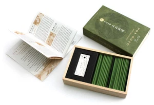Japanese Incense Nippon Kodo Oedo-Koh Pine Tree 60 Sticks Box with Holder - Picture 1 of 9
