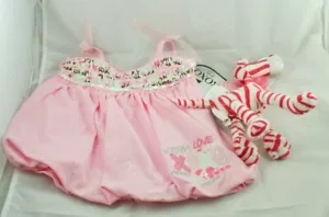 XOXO Baby Mädchen Größe 3/3T rosa Oberteil & Stofftier - Bild 1 von 12