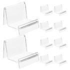 10pcs Clear Acrylic Purse Display Stand Holder for Store Business