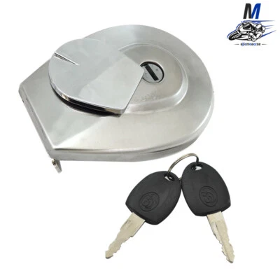 Fuel Gas Cap Tank Lock For Honda CB250 550 650 750SC VF VT500 700 1100 GL1500C - Image 1 of 4