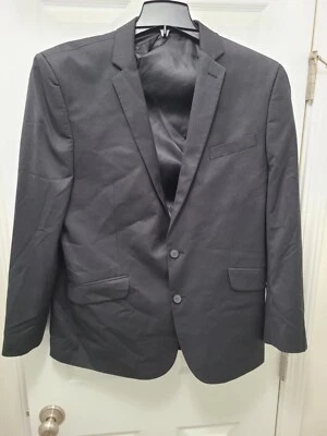 Men's Kenneth Cole Reaction BLACK Sport Blazer Jacket Size 44R - Image 1 of 4