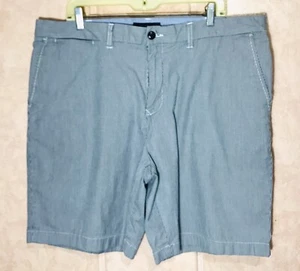 Tommy Hilfiger Hombre Pantalones Cortos 38. Azul Claro Rayas - Imagen 1 de 7