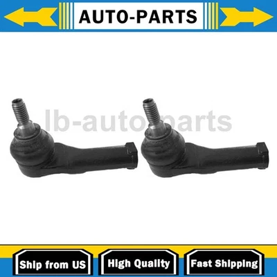 Para Jaguar X-Type 2002-2008 2x Barra de dirección Extremo Delantero Exterior Foto 1 de 3