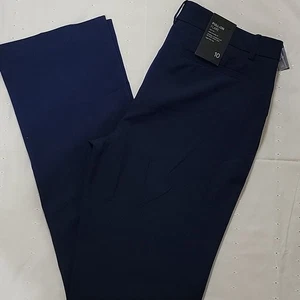 The Limited Pullon Flare schlanke Bootcut-Damenhose, marineblau, Größe 10, neu mit Etikett - Bild 1 von 12