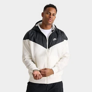 Nike Sportswear Windrunner Giacca con cappuccio Uomo Sail Nero XXL DA0001-136 - Foto 1 di 6