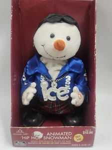 Gemmy Christmas Hip Hop Rap Snowman Sings Vanilla Ice Ice Baby New In Original  - Picture 1 of 5