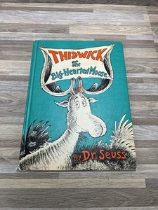 Vintage 1948 DR. SEUSS {Thidwick the Big Hearted Moose} BOOK CLUB Edition. - Picture 1 of 15