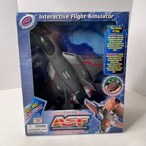 2005 Smartronix Kampfjet interaktiver Flugsimulator Joystick Spielzeug Flugzeug ASF - Bild 1 von 13