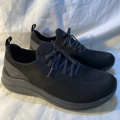 Skechers Shoes Womens 8Wide Fit Black Memory Foam Running Sneakers 149186WR NNB - Image 1 of 4