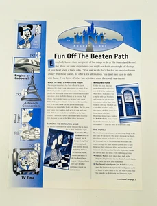 Disneyland Line Vol. 29 #31 Aug. 1 1997 Cast Member News Off The Beaten Path - Picture 1 of 3