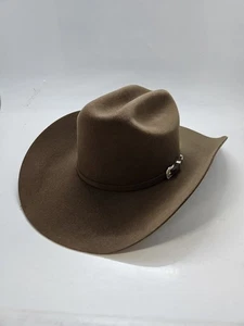 Bailey Men's Lightning 4X Pecan Brown Western Hat Size 7 1/2 - Picture 1 of 11
