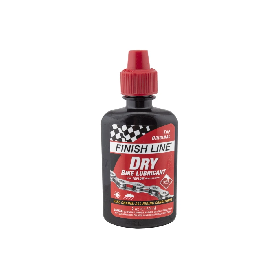 Lubricante para cadena de bicicleta Finish Line DRY - 2 fl oz, goteo Foto 1 de 1