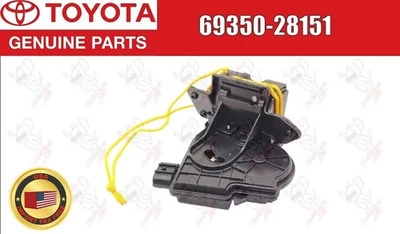 ACTUADOR DE BLOQUEO DE PUERTA TRASERA PUERTA LEVADIZA ORIGINAL Toyota 69350-28151 f/s Foto 1 de 4