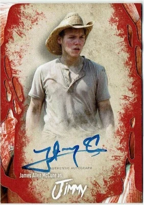 Walking Dead Survival Box 2016 Topps Autograph Card James Allen McCune as Jimmy - Image 1 of 2