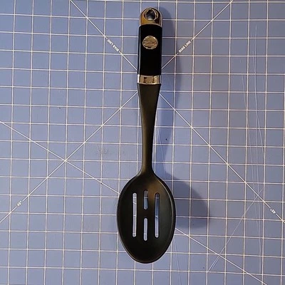 KitchenAid Slotted Flipper Spoon Nylon Kitchen Utensil Black 13.5” Long - Image 1 of 4
