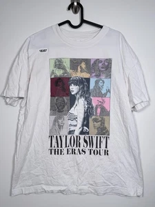 Taylor Swift The Eras Tour Unisex Official Merch Tour 2023 T-Shirt weiß Gr. M - Bild 1 von 9
