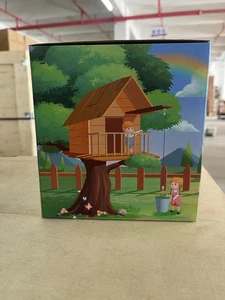 FUQUN Treehouse Accessories for Kids Pulley with Bucket Cable Kids Playhouse .. - Picture 1 of 12